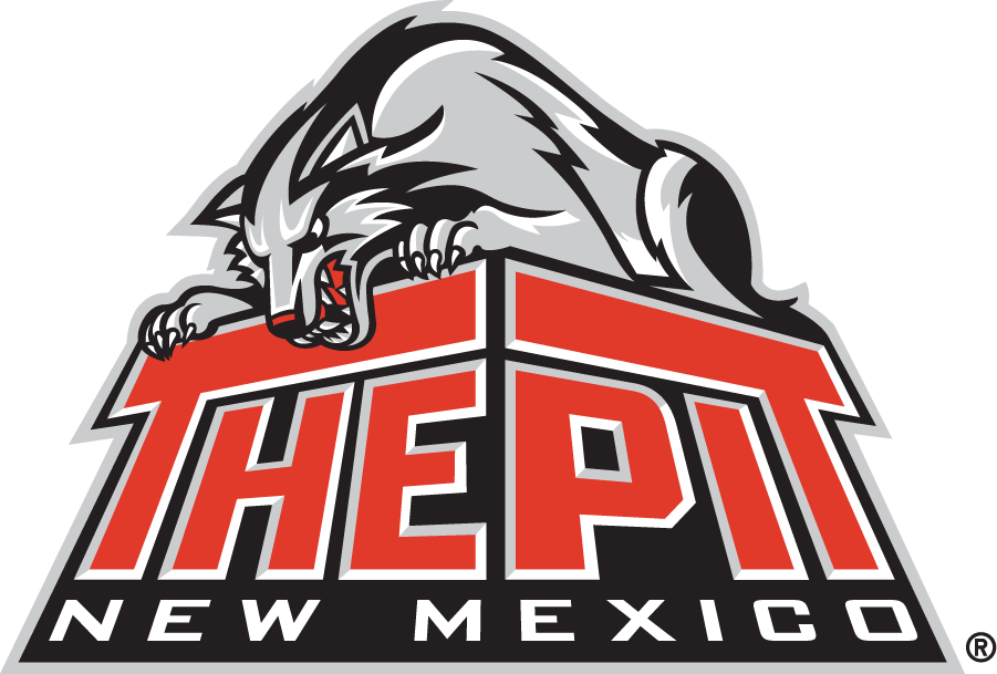 New Mexico Lobos 1999-2008 Stadium Logo iron on transfers for T-shirts